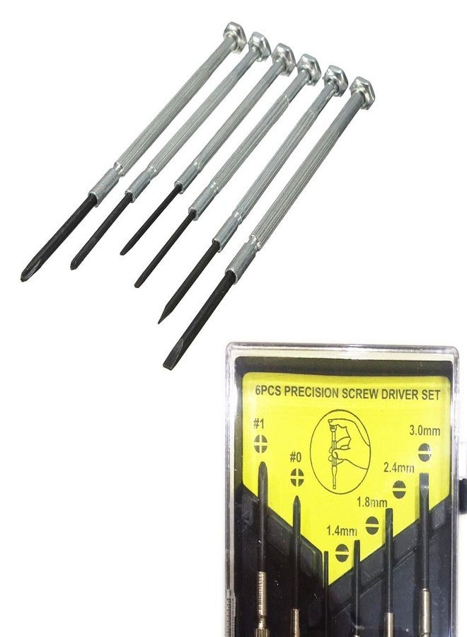 AEC 6 in 1 Precision Screwdrivers Set Kit for All Precision Work, Mobiles, Watches, Cameras and Craft Work - Image 1